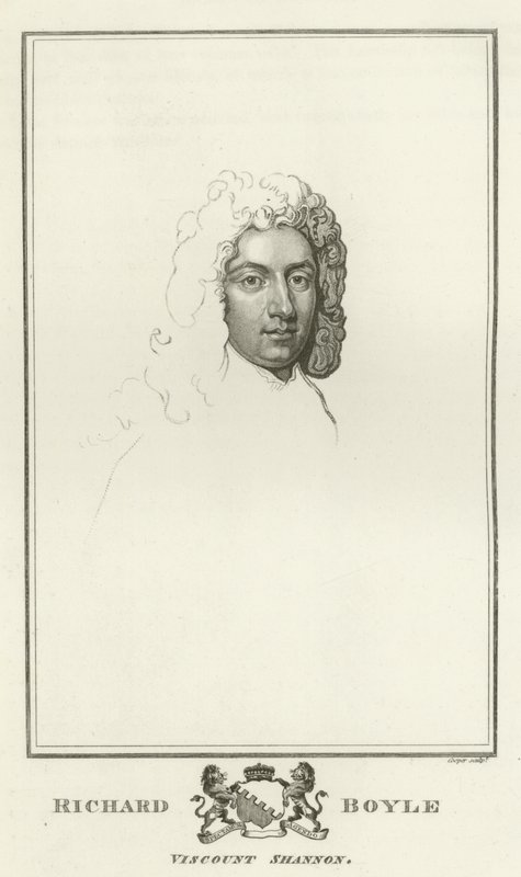 Richard Boyle, Burggraaf Shannon door Godfrey Kneller