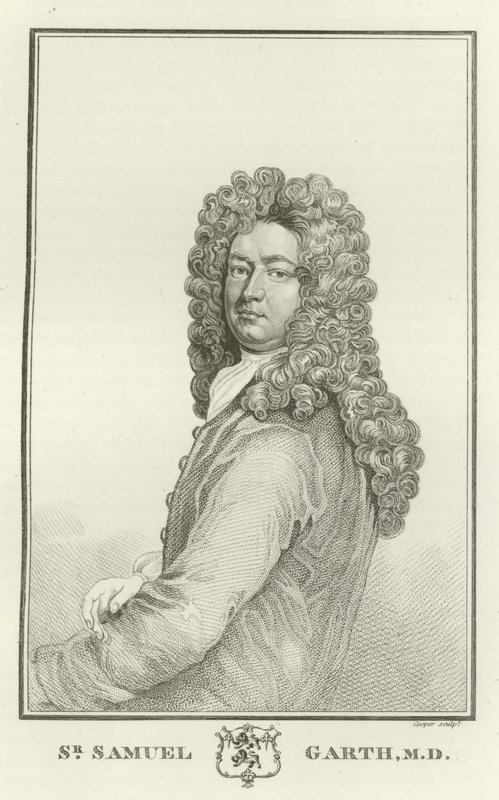 Sir Samuel Garth, MD door Godfrey Kneller