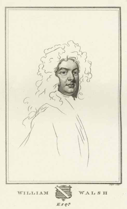 William Walsh, Esquire door Godfrey Kneller