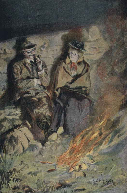 Een nacht op de heuvels door Godfrey C. Hindley