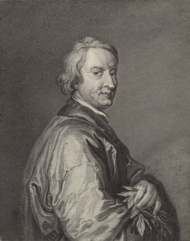 John Dryden door Godfrey Kneller