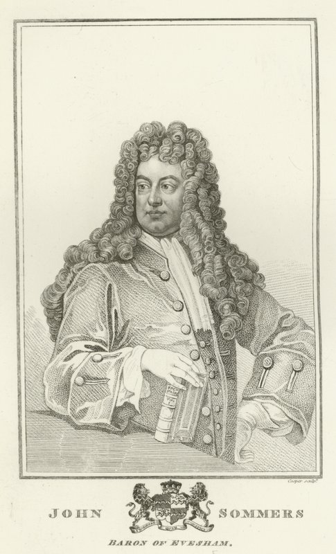John Sommers, Baron van Evesham door Godfrey Kneller