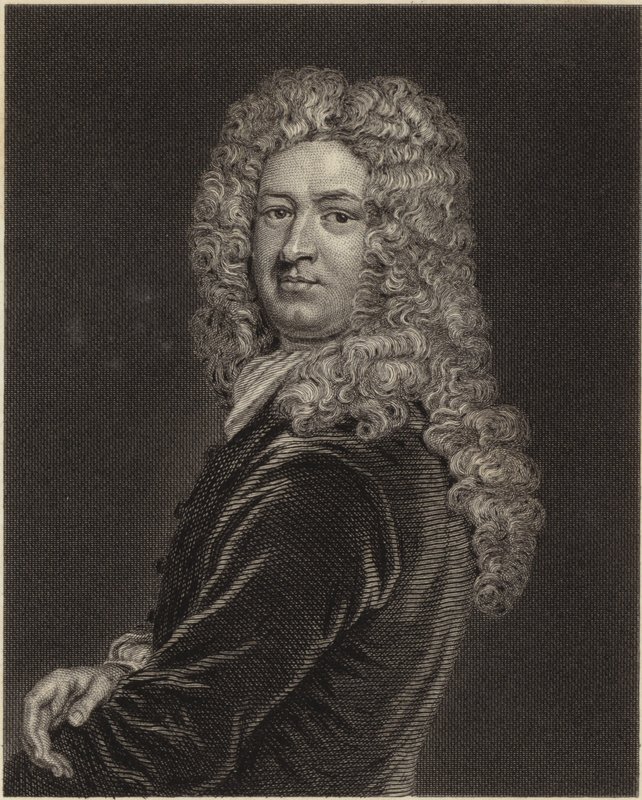 Sir Samuel Garth door Godfrey Kneller