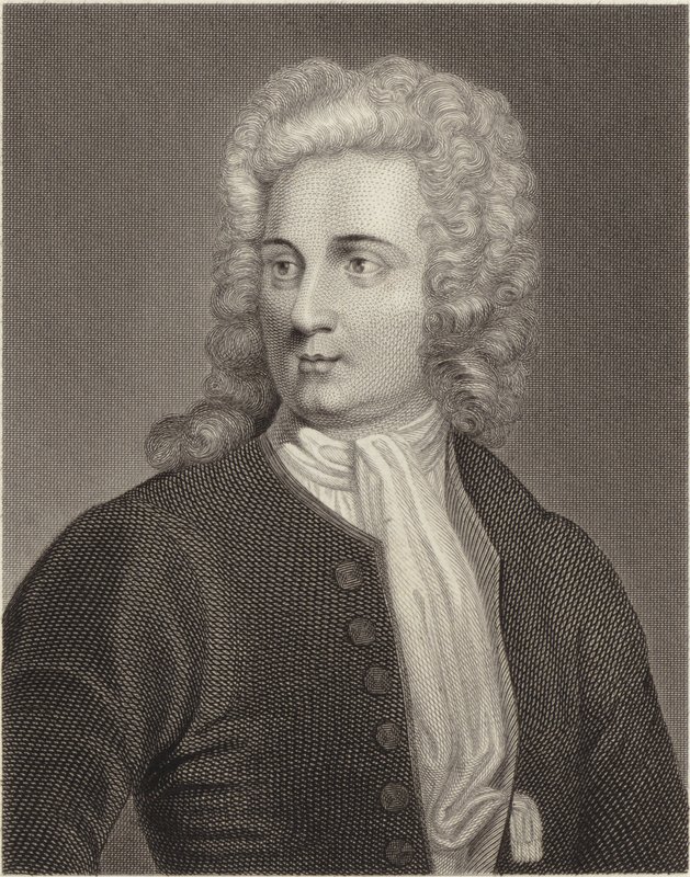Thomas Tickell door Godfrey Kneller