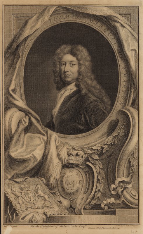 Thomas Wharton door Godfrey Kneller