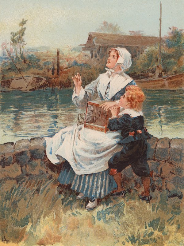 Vrijheid door Gordon Frederick (after) Browne