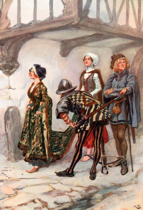 Denys Louted Low door Gordon Frederick Browne
