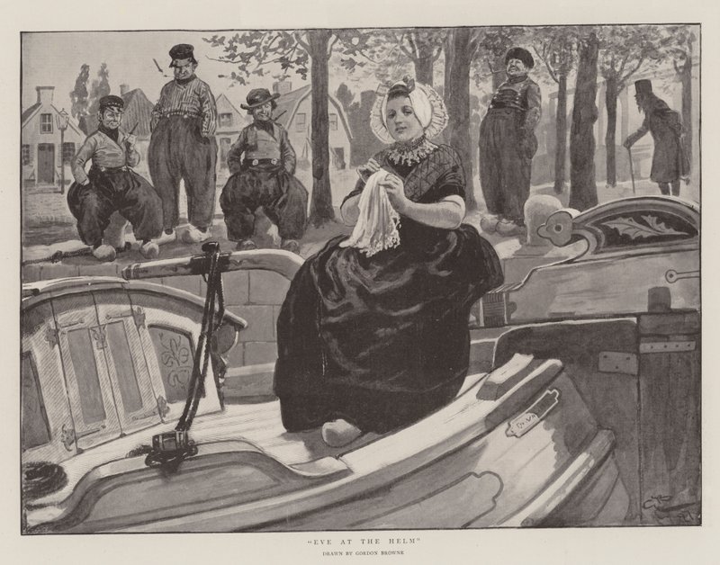 Eva aan het roer door Gordon Frederick Browne