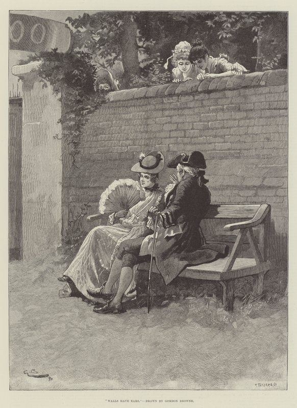 Muren Hebben Oren door Gordon Frederick Browne