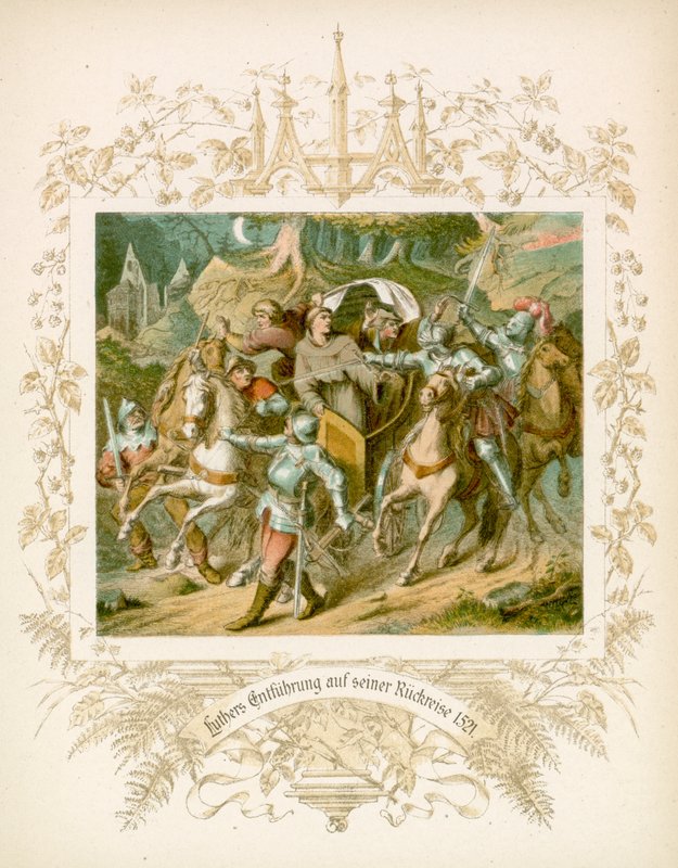 Leven van Martin Luther door Gustav Ferdinand Leopold Konig