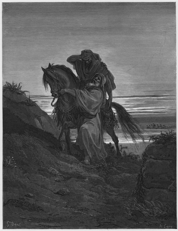 De barmhartige Samaritaan door Gustave Dore
