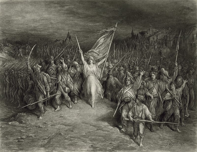 La Marseillaise door Gustave Dore