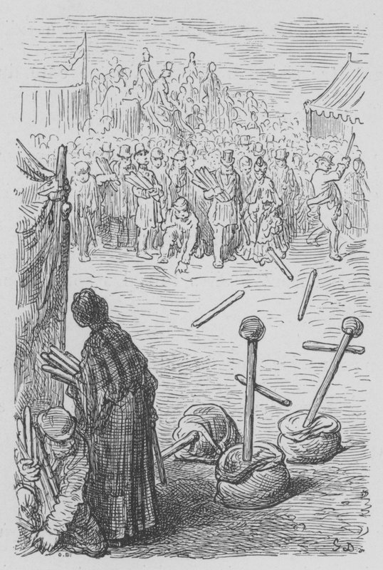 Op De Derby, Populaire Amusementen door Gustave after Dore