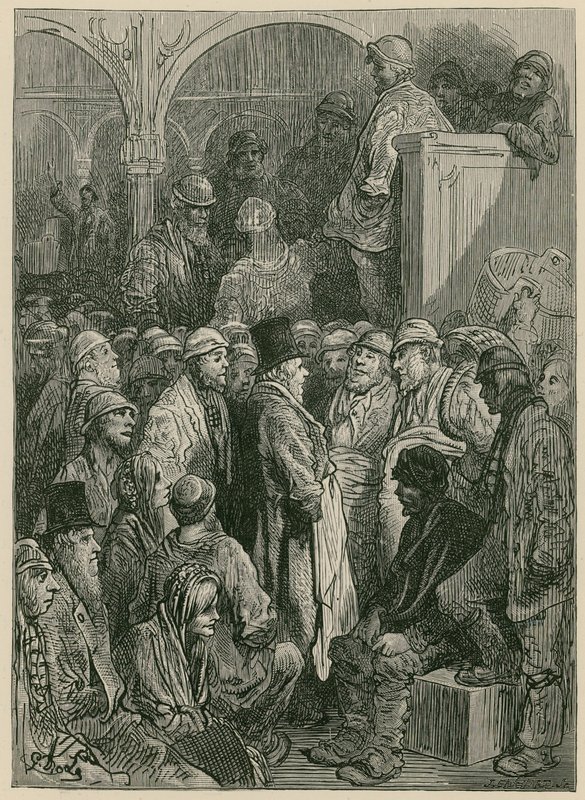 Billingsgate door Gustave Dore