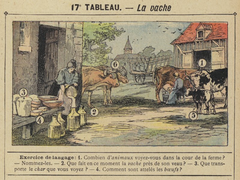 De Koe door Gustave Fraipont