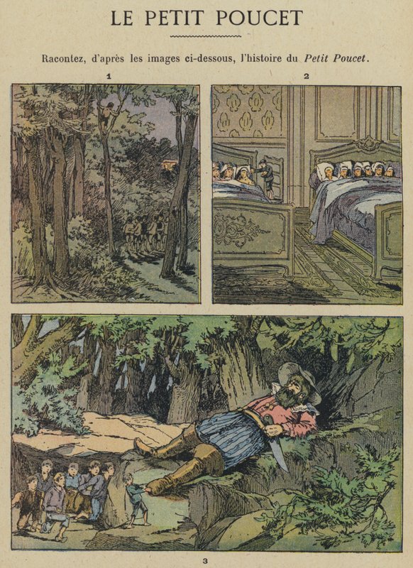 Le Petit Poucet door Gustave Fraipont