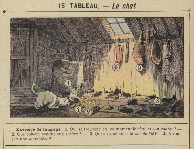De kat door Gustave Fraipont
