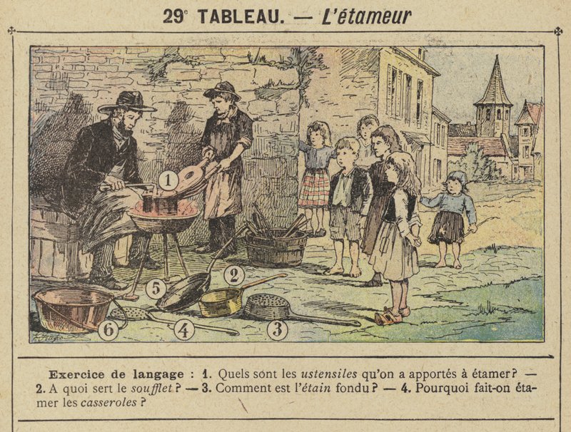 De tinnegieter door Gustave Fraipont