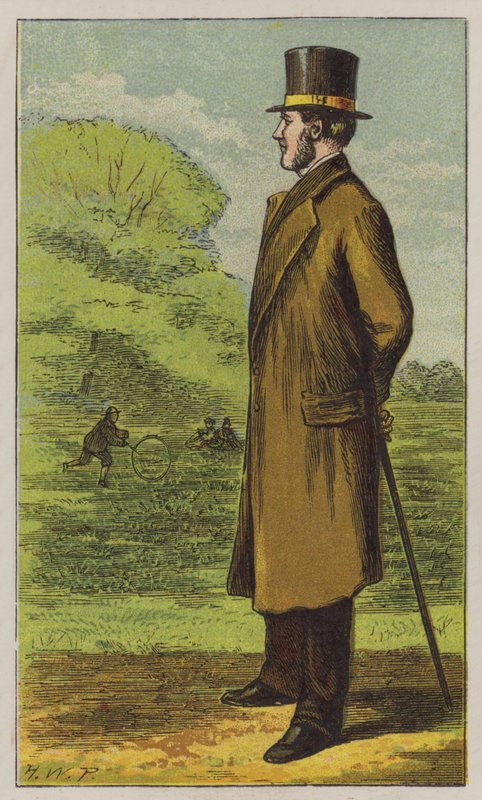 Parkwachter door H.W. (after) Petherick