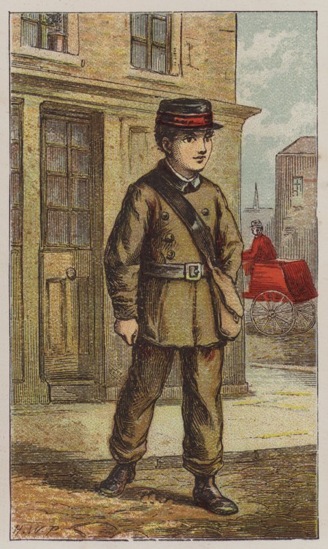 Telegraafjongen door H.W. (after) Petherick