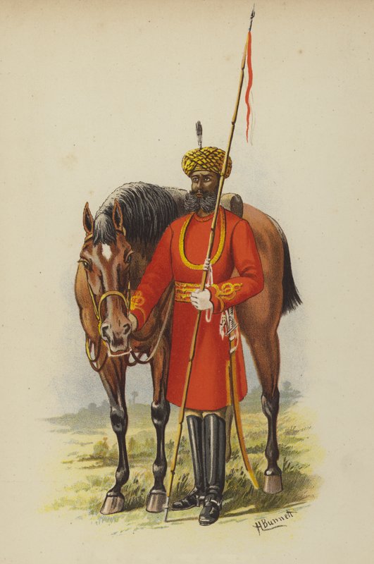 De Lijfwacht van de Gouverneur-Generaal, Calcutta door H. Bunnett