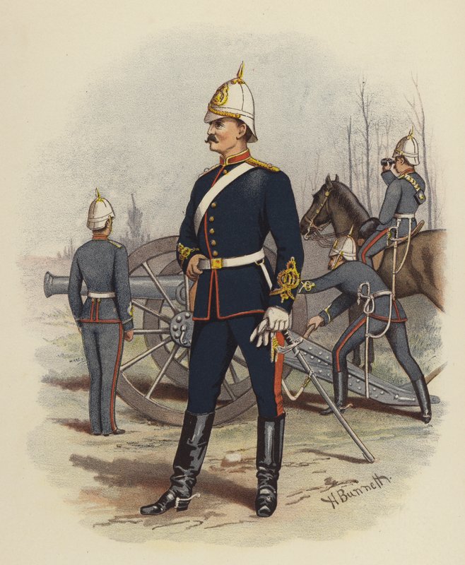 Victoriaanse artillerie door H. Bunnett