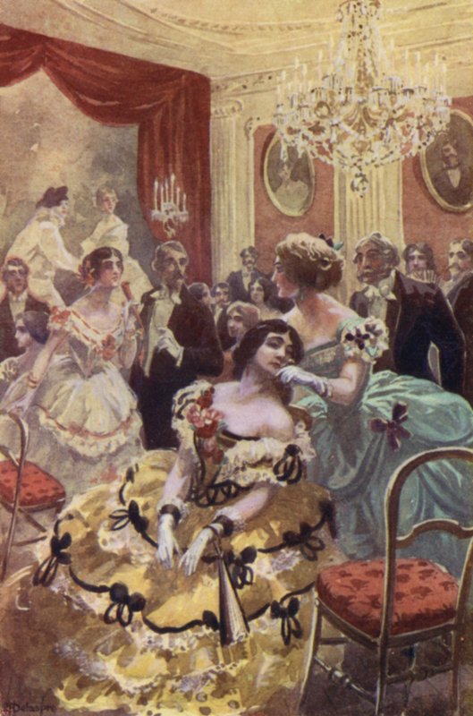 Het was Madame Bourjot, die flauwviel door H. Delaspre