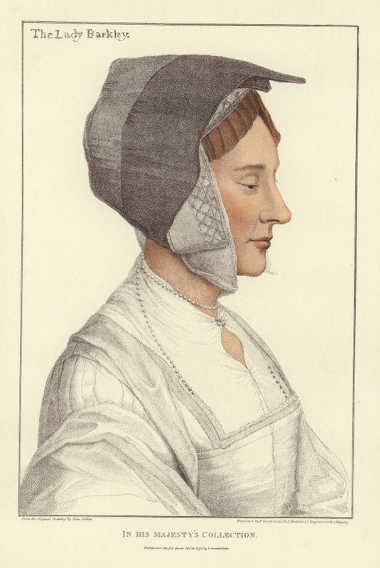 Anne Berkeley, Barones Berkeley door Hans Holbein der Jüngere