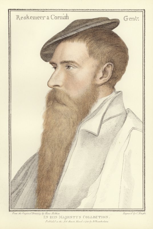 John Reskimer door Hans Holbein der Jüngere