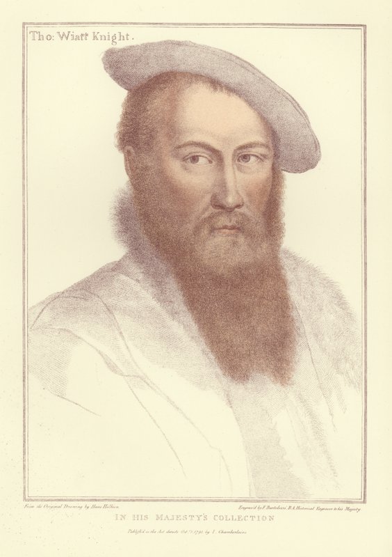 Sir Thomas Wyatt door Hans Holbein der Jüngere