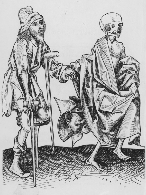 Holbeins Dodendans door Hans after Holbein the Younger