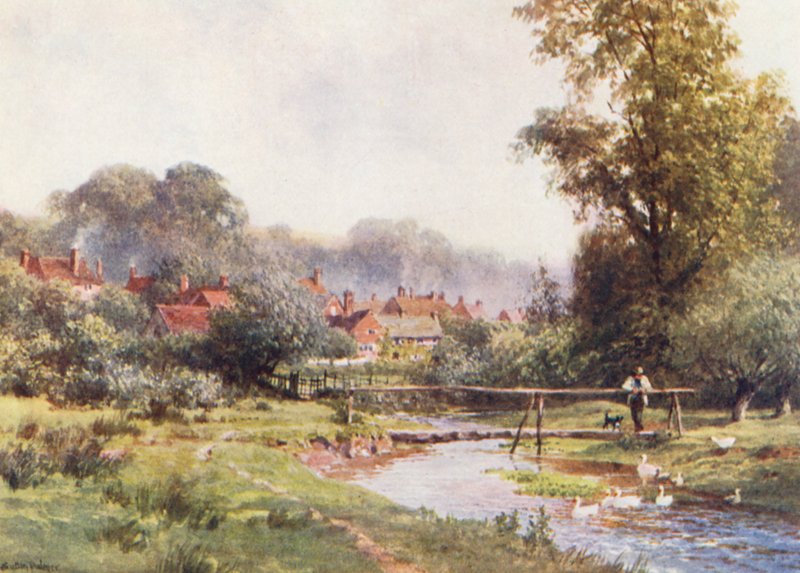 Abinger Hammer door Harold Sutton Palmer
