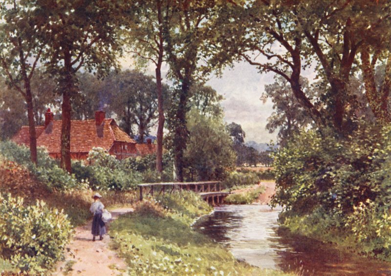 De Bourne, Chobham door Harold Sutton Palmer