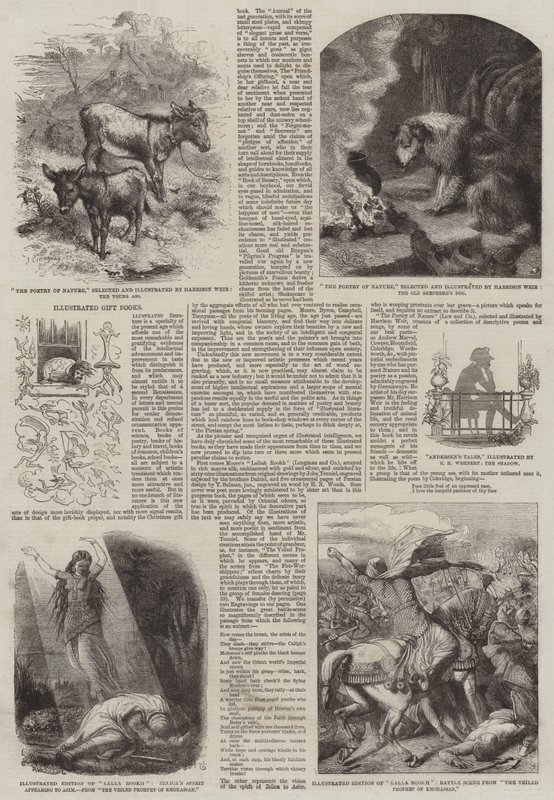 Geïllustreerde geschenkboeken door Harrison William Weir