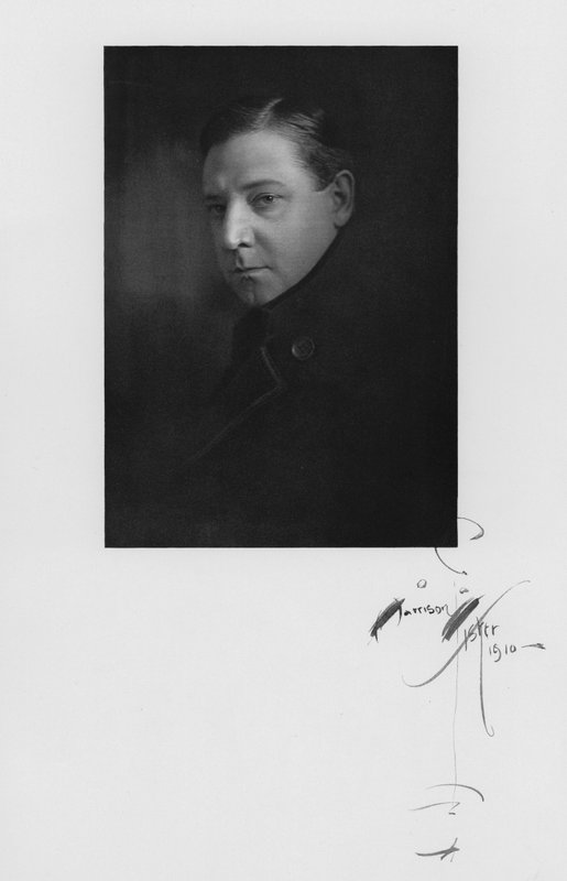 Harrison Fisher, Amerikaanse illustrator (litho) door Harrison Fisher