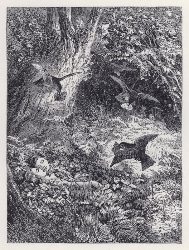 De kinderen in het bos door Harrison William Weir