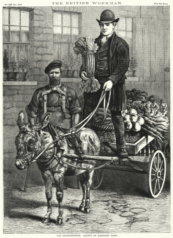De Straatventer door Harrison William Weir