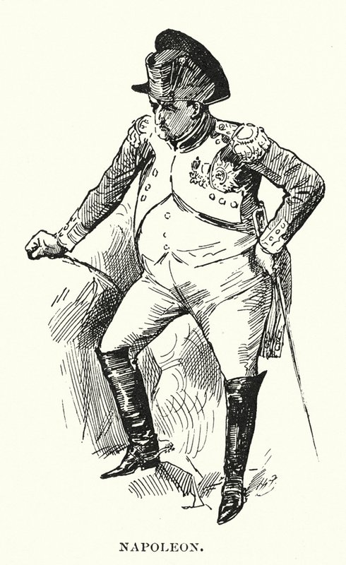Napoleon door Harry (after) Furniss