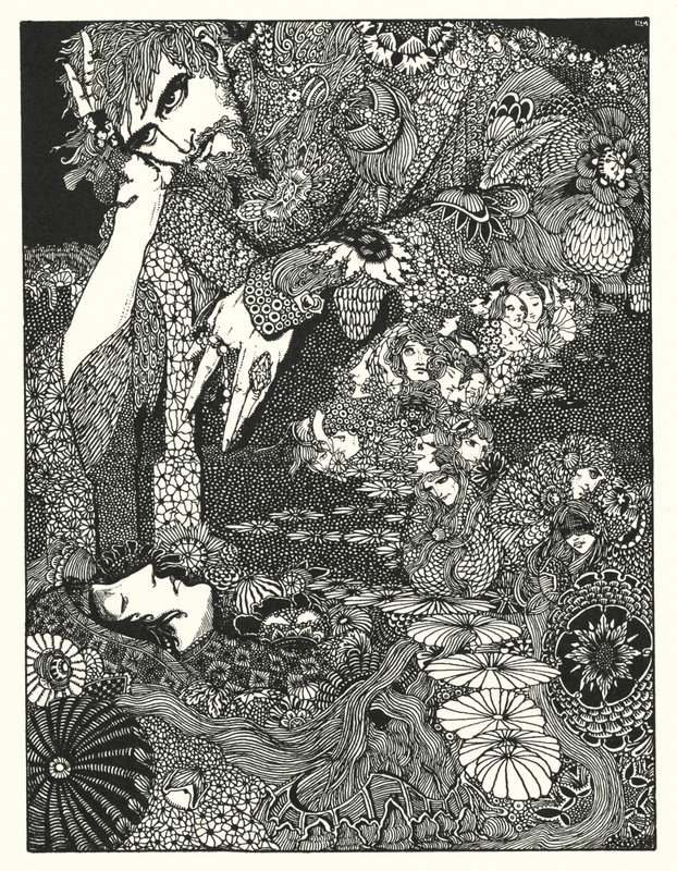Edgar Allan Poe: Morella door Harry Clarke