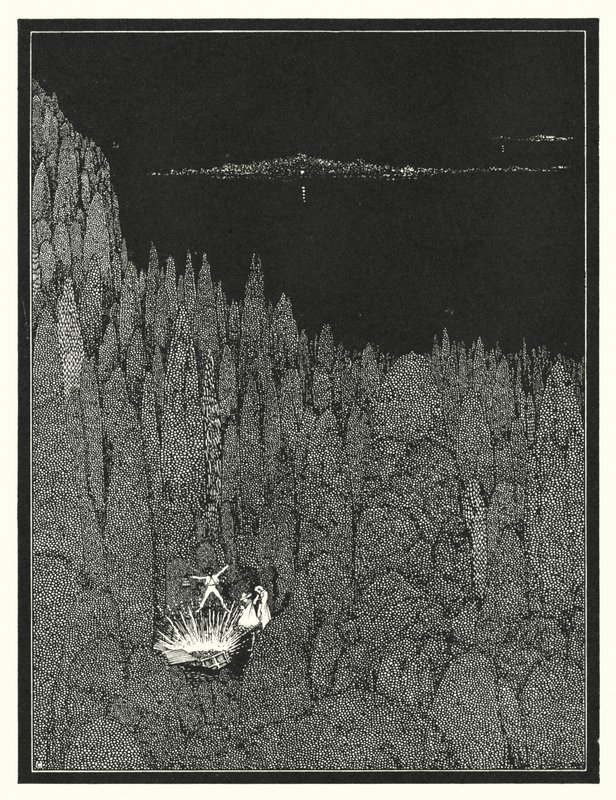 Edgar Allan Poe: De gouden kever door Harry Clarke