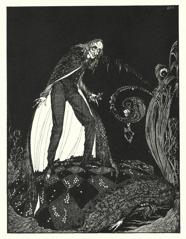 Edgar Allan Poe: Het verraderlijke hart door Harry Clarke