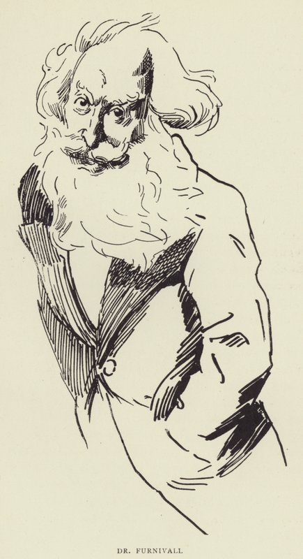 Dr. Furnivall door Harry Furniss