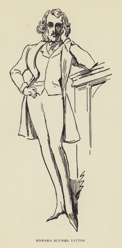 Edward Bulwer Lytton door Harry Furniss