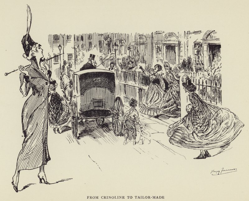 Van Crinoline naar Maatpak door Harry Furniss