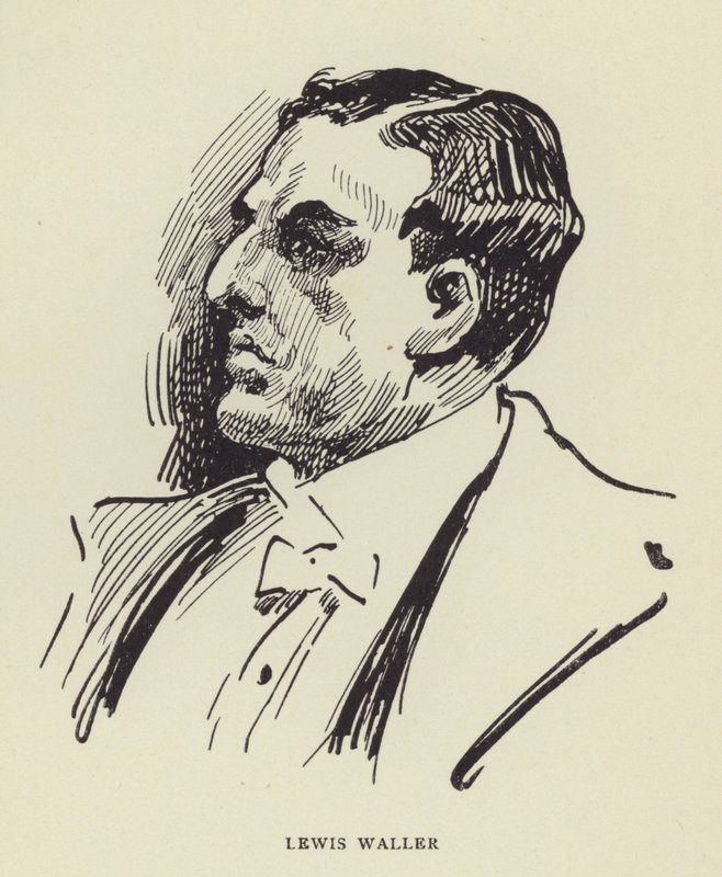 Lewis Waller door Harry Furniss
