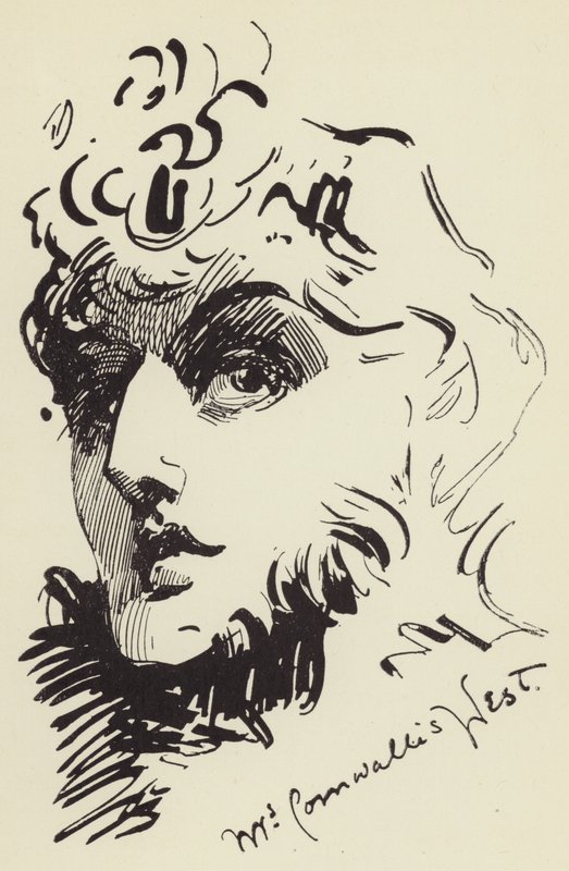 Mevrouw Cornwallis West door Harry Furniss