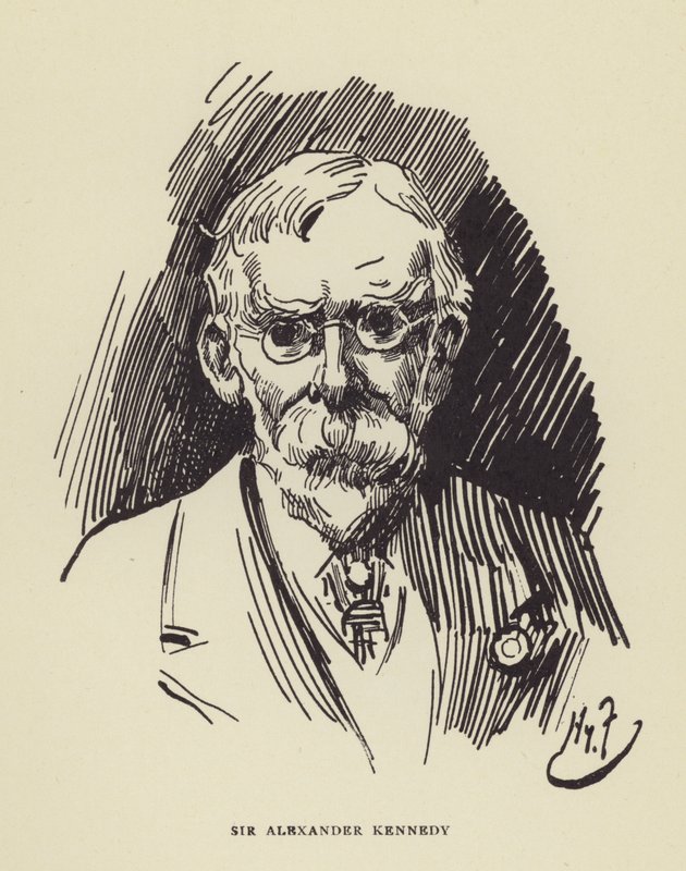 Sir Alexander Kennedy door Harry Furniss