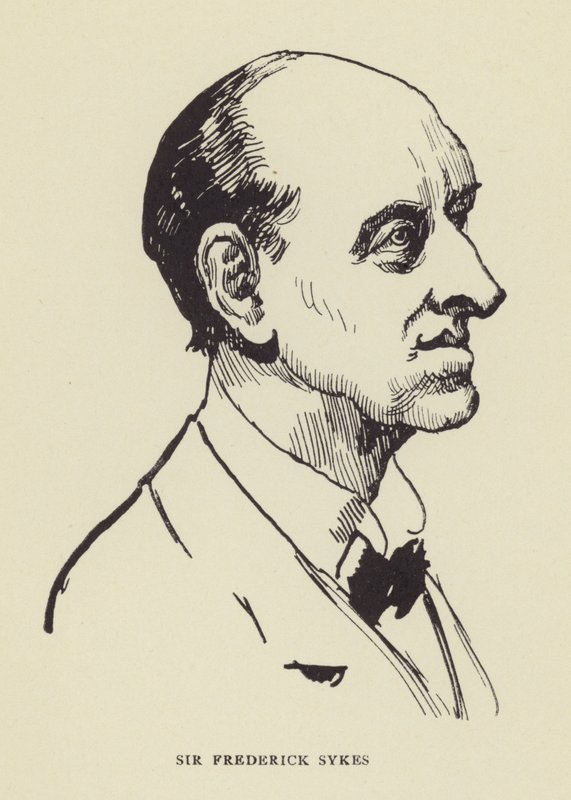 Sir Frederick Sykes door Harry Furniss