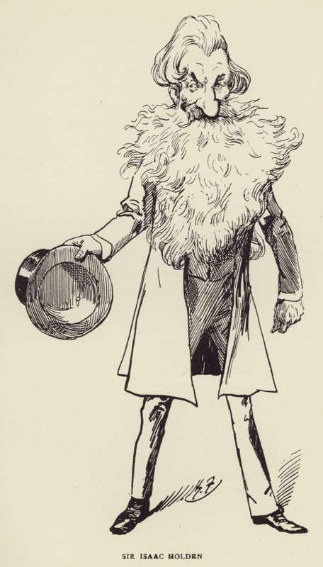 Sir Isaac Holden door Harry Furniss