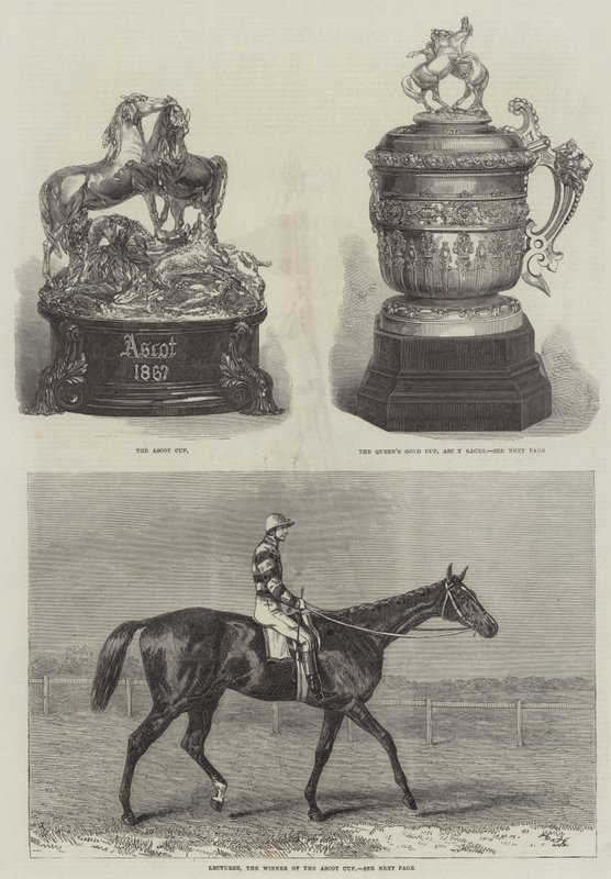 De Ascot Cup door Harry Hall